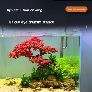 Ultra Clear Glass <strong>Aquarium</strong> Tank Rimless Low Iron <strong>Aquarium</strong> 4mm 5mm 6mm Desktop &amp; Living Room <strong>Ecosystem</strong> Fish Tank - Product Image 2