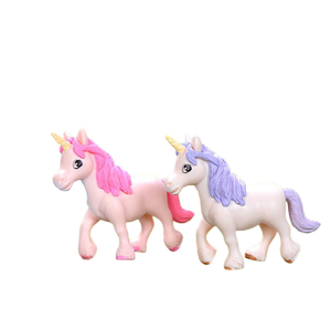 ฟิกเกอร์ยูนิคอร์นเพกาซัสหลากสีสัน ของเล่นการ์ตูนอนิเมะ ฟิกม่า ตุ๊กตาประดับตกแต่งเค้ก ของขวัญ - Product Image 3