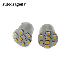 Autodragons Meilleures ventes Ampoules LED 1156 12V 13V AC/DC 8pcs 3528 SMD pour machine de flipper, 89, sans scintillement, sans effet fantôme - Product Image 2