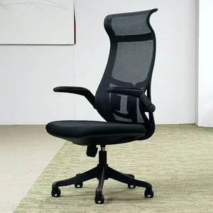 Di fascia alta Executive <span class=keywords><strong>Computer</strong></span> da ufficio Design moderno stile reclinabile ergonomico in Mesh poggiatesta alto con ruote - Product Image 1