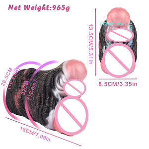GEEBA Fantasy Animal Elephants Pussy Male Masturbateur Silicone Onahole Adult <span class=keywords><strong>Sex</strong></span> Toys Réaliste Vagin Pocket Pussy Men Stroker - Product Image 6