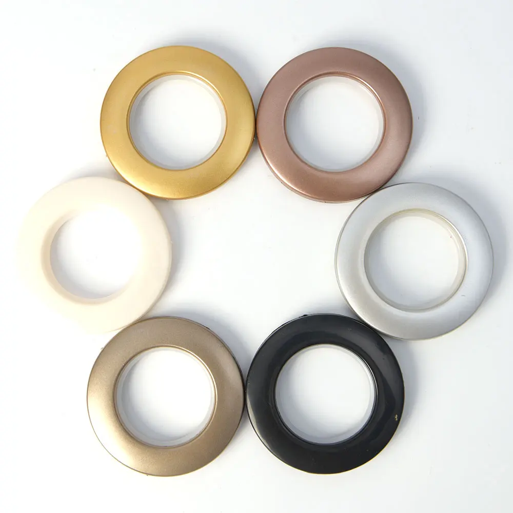 Curtain Blinds Plastic Eyelet Rings Plastic Rings for Curtains