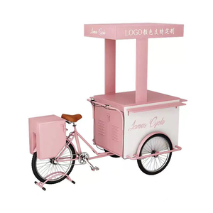 Triciclo Móvil de Aluminio para Exteriores, Camión de Comida para Mercado Nocturno, Aperitivos, Café, Matcha, Té con Leche y Comidas de Frutas - Product Image 2