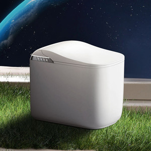 <span class=keywords><strong>WC</strong></span> Intelligente in Ceramica con Bidet Elettrico Moderno IPX4 Impermeabile, Certificato CUPC - Product Image 1