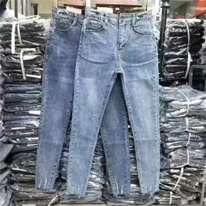 Pantalones Vaqueros de Mezclilla Baratos al por Mayor, Lote de Alta Calidad a Precio Super Bajo, Stock de Ropa - Product Image 1