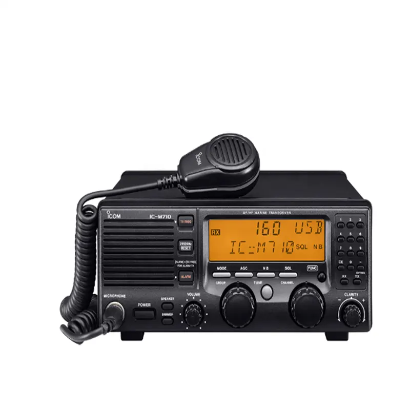 Icom IC-M700 M 710 150W moyenne et haute fréquence ondes courtes simple barre latérale station de radio maritime IC-M710