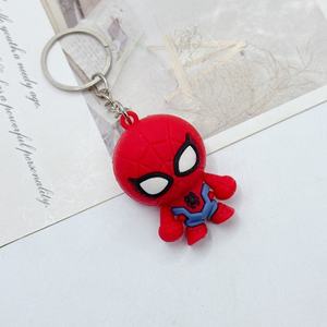 Llavero de Anime a Precio de Fábrica, Llavero de Goma PVC con Dibujos Animados, Adorable Llavero de Iron Man y Spider-Man de Marvel, Decoración para Bolsos - Product Image 6
