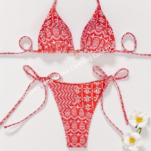 ชุดว่ายน้ำบิกินีแบบสายเดียวสำหรับสาวเซ็กซี่ชุดบิกินีสายเดียวสำหรับสาวๆชุดว่ายน้ำเว้าสูงได้รับการออกแบบลายดอกไม้สำหรับฤดูร้อนของ MB001 - Product Image 6
