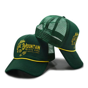 Casquettes de camionneur en mousse de haute qualité avec logo imprimé personnalisé, grande taille, couronne classique, maille en mousse, avec logo imprimé sur mesure - Product Image 1