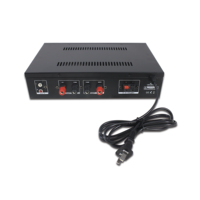 Amplificateur de puissance mélangeur tout-en-un de classe D 100V de haute qualité avec commandes d'écho pour les écoles de conférence de barres