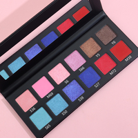 Maquillage Cosmétique en Marque Privée, Palette de Fards à Paupières Nude Mat Résistante à l'Eau, Palette de Fards à Paupières Pailletés Végane et Non Testée sur les Animaux