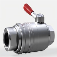 Raccord rapide à air comprimé haute pression Staubli RVS F8 pour machines de traitement et de renforcement des barres d'acier