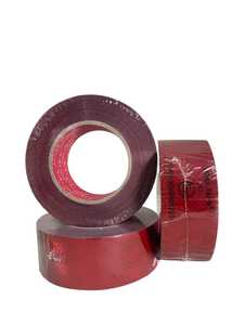 Reflektif o Pita mejora de la visibilidad de la seguridad del coche lámina reflectante 50mm X 20m 0.5mic cuentas de vidrio PET para uso nocturno - Product Image 2