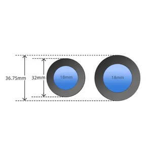 LD-T 843 New Popular OEM fom1800 + màu xanh lá cây Gen3 Độ phân giải cao trắng PVS 7 hình ảnh intensifier Ống mx10130