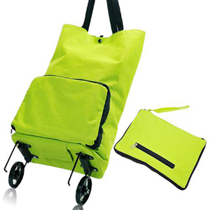 Carrito de compras plegable con ruedas, carrito de supermercado de tela Oxford con ruedas, bolsa plegable portátil para compras. - Product Image 1