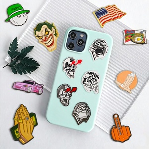 Placa Metálica Personalizada de 3m con Diseño de Anime y Dibujos Animados, Adhesivos Metálicos Bonitos y Personalizados para Teléfono - Product Image 4