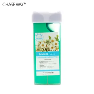 Hữu Cơ 100 Gam Azulene Thuốc Làm Rụng Lông Roll On Wax Strips Sáp Cho Tẩy Lông