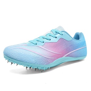 Zapatos de entrenamiento de <span class=keywords><strong>pista</strong></span> y campo para hombres y mujeres jóvenes para <span class=keywords><strong>atletismo</strong></span> y correr deportes diseño de resorte de goma para uñas - Product Image 2