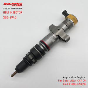 หัวฉีดน้ำมันดีเซล 320-2940 หัวฉีดคอมมอนเรล 3202940 สำหรับเครื่องยนต์ Caterpillar CAT C9 อะไหล่รถขุด 336D M322D - Product Image 1