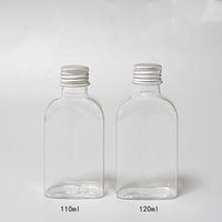 Bouteilles en verre cosmétiques vides personnalisables de 110/120/160 ml, 100 % PET, calibre 24/410, logo personnalisé, crème pour la peau et huiles essentielles