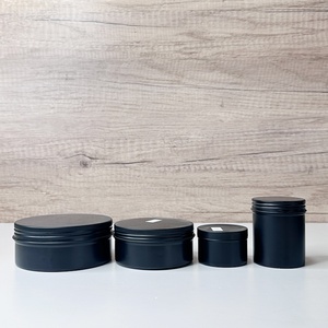 5ml 10ml 20ml 30ml 50ml 60ml 80ml 100ml 150ml 200ml Round White Sliver Aluminum Cosmetic Tin Container Metal Aluminum Jar - Product Image 6