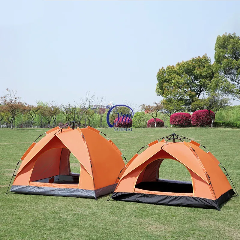 Camping Tent 6 Persoon Een Slaapkamer Tent Waterdicht Winddicht Camping Familie Tent