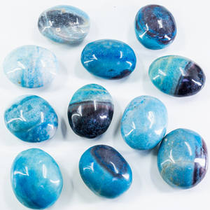 Vente en gros YINGLAI Artisanat naturel Vente chaude Pierres de guérison à thème amour Cristaux Trolleite Diamant <span class=keywords><strong>Pierre</strong></span> de paume Polie 1kg MOQ - Product Image 3