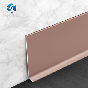<strong>2026</strong> Hot Selling Industrial Polished Colorful Metal Skirting Board <strong>Aluminium</strong> Baseboard-Eco-Friendly Durable Free Sample - Product Image 5