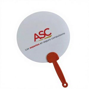 Ventiladores Publicitarios para Exportación Transfronteriza DM-VPP-001 con Mango Central, Impresión en Inglés para Comercio Exterior, Regalos Promocionales Empresariales ASC - Product Image 1