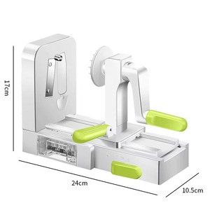 5 Blades <b>Vegetable</b> Spiralizer Zucchini Noodle Maker Best Veggie Spiral Slicer Curly Fry Chopper <b>Cutter</b> Pasta Spaghetti Maker - Product Image 2