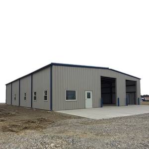Conception moderne PEB Entrepôt industriel préfabriqué <span class=keywords><strong>en</strong></span> métal Garage Hangar Salle de sport Kits de construction de structure <span class=keywords><strong>en</strong></span> acier pour voitures d'extérieur - Product Image 5