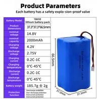 Batterie LiPo rechargeable Chaoliyang 4S, pack de batteries Li-ion 18650 21700, 3.7V 7.4V 10.8V 11.1V 12V 22.2V, packs de batteries au lithium