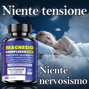 Capsules de magnésium complexe 12-en-1 à marque privée, magnésium à absorption élevée avec supplément de complexe de vitamines B - Product Image 5