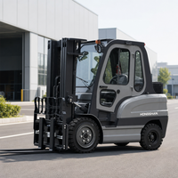 Chariot élévateur électrique compact de 1 tonne avec batterie au lithium certifiée CE, 60V, hauteur de levage élevée de 3 m, pour la manutention de marchandises en entrepôt intérieur