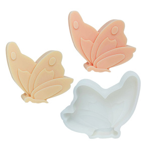 Butterfly Scented <b>Candle</b> <b>Mold</b> Transparent White DIY <b>Candle</b> Making Kit Home Decor Craft <b>Mold</b> - Product Image 5