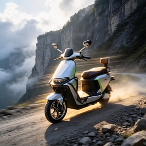 <span class=keywords><strong>Moto</strong></span> Électrique Elektro avec Écran Haute Définition, <span class=keywords><strong>Moto</strong></span> de Route Électrique Tendance pour Adultes, 1500W 60V 70Km/H, Batterie Plomb-Acide/Lithium - Product Image 6
