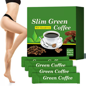 Café Verde Natural Adelgazante con <span class=keywords><strong>Ganoderma</strong></span>, Café Instantáneo en Polvo, Bebida Saludable para el Cuidado del Cuerpo, Etiqueta Privada Personalizada OEM, MOQ Bajo - Product Image 3