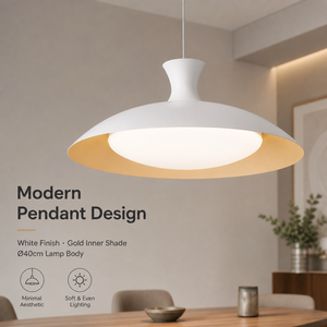Modern Metal <b>LED</b> Pendant <b>Light</b> Remote Dimmable Tricolor 12W 40cm <b>For</b> Dining <b>Room</b> Living <b>Room</b> Bedroom Home Indoor - Product Image 2