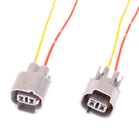 Harnes kawat 2 pin MT.090 seri Female Sealed Connector plug injector untuk 6189-0031