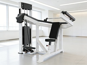 Machine d'extension des triceps supérieurs pour les extenseurs du triceps et des avant-bras, commerciale, à charge par poulie, assise - Product Image 6
