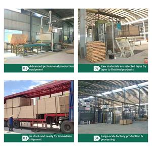 خشب رقائقي متعدد الطبقات عالي الكثافة من خشب الصنوبر الصديق للبيئة بسطح مصقول E0 للأثاث، متوفر بالجملة - Product Image 2