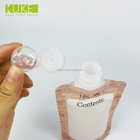 Custom Printing 50Ml 100Ml 200Ml Stand-Up Tuit Etui Nagevuld Cosmetisch Product Huidverzorgingszakken Met Tuit