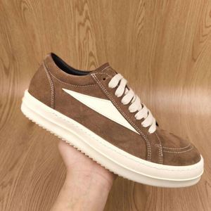Zapatillas de Alta Calidad con Suela Gruesa, Retro, de Gamuza, de Corte Bajo, que Aumentan la Altura, Casuales, Antideslizantes y Resistentes al Desgaste - Product Image 5