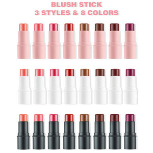 Marque privée <span class=keywords><strong>blush</strong></span> <span class=keywords><strong>en</strong></span> barra 8 couleurs <span class=keywords><strong>blush</strong></span> rose mignon personnalisé votre emballage de bâton de <span class=keywords><strong>blush</strong></span> - Product Image 2