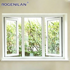 Fenêtres à battants Rogenilan en aluminium à double vitrage trempé, à économie d'énergie, pour extérieur, avec fonction oscillo-battante - Product Image 1