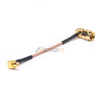 Câble coaxial SMA mâle vers MCX femelle RG316 RG147 à faible perte, rallonge 3 pieds (1m) 50 Ohm, adaptateurs RF