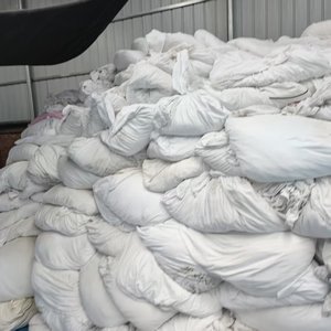 Riciclaggio di cotone straccia di tessuto tessile pulitura di cotone bianco stracci pulizia industriale stracci asciugamano 100% stracci di cotone per la pulizia - Product Image 2