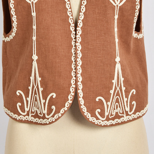 เสื้อผ้าบูติกของผู้หญิงเสื้อกั๊กหลวมแขนกุด - Product Image 5