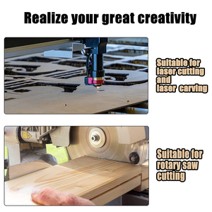 Óc chó ván ép 4 cái <span class=keywords><strong>1</strong></span>/<span class=keywords><strong>8</strong></span> "12" <span class=keywords><strong>x</strong></span> 12 "Óc Chó gỗ chưa hoàn thành cho cắt laser & khắc CNC cắt sơn - Product Image 4