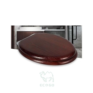 Asiento de Inodoro de Madera Maciza Antideslizante Eco Go Modern con Acabado de Alto Brillo de Buena Calidad - Product Image 5